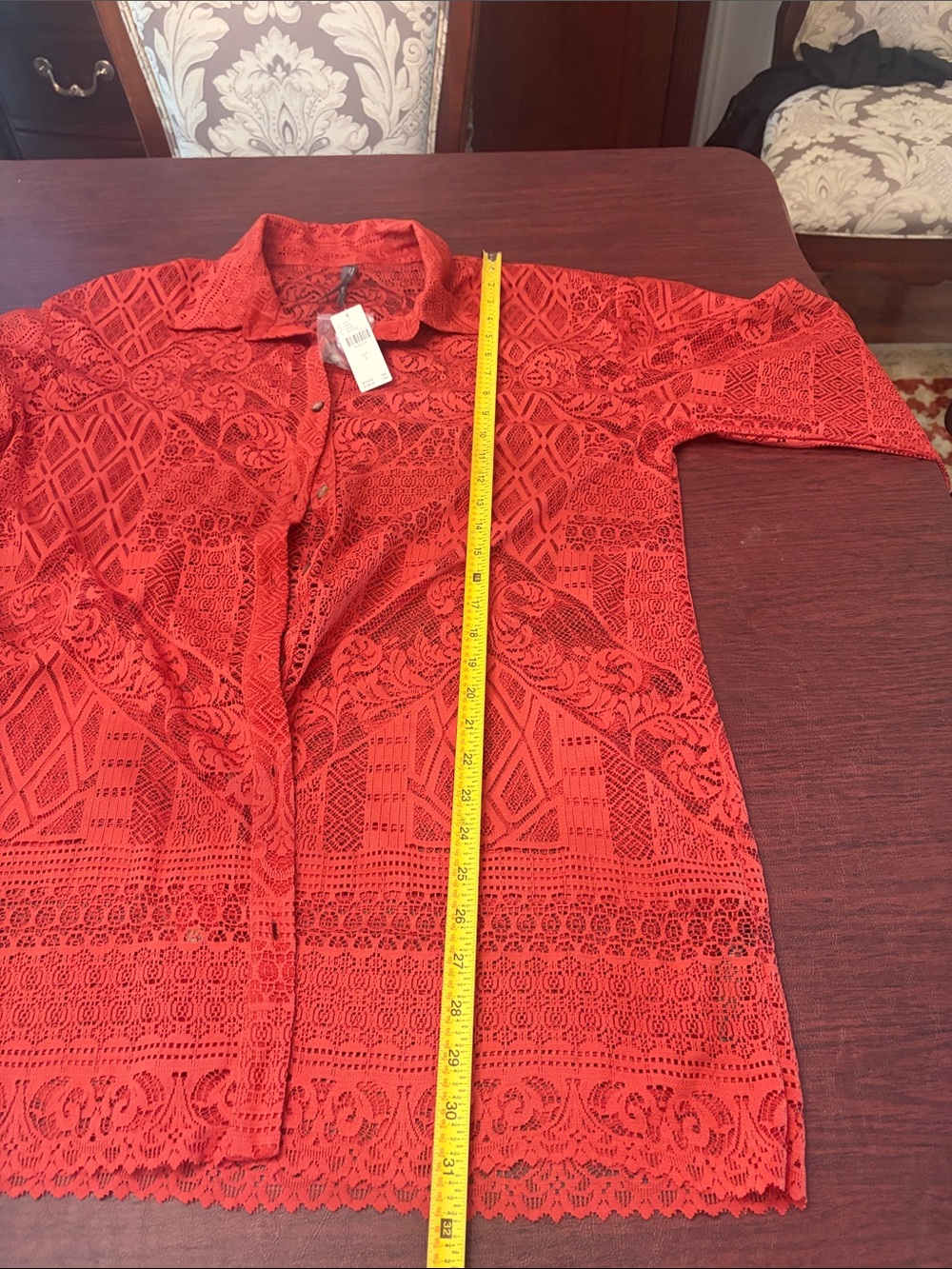 By Anthropologie lace swim cover-up - Picture 8 of 10